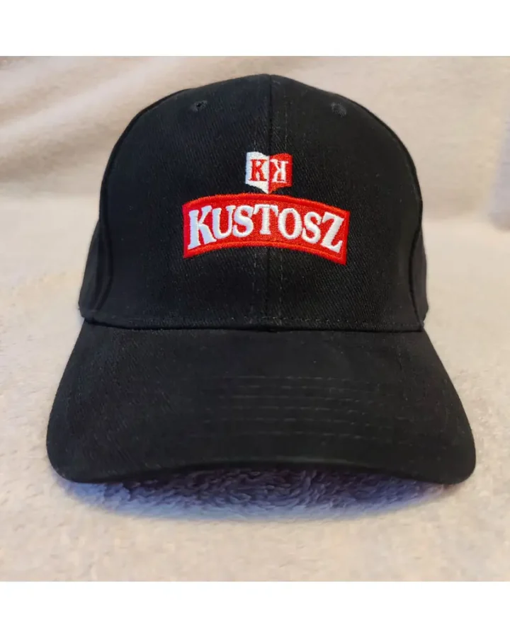 Kustosz Czapka z Daszkiem Czarna Kustosz Czapka z Daszkiem Czarna