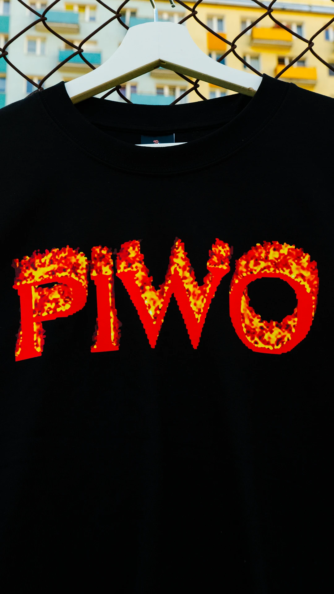 Koszulka PIWO czarna oversize Koszulka PIWO czarna oversize