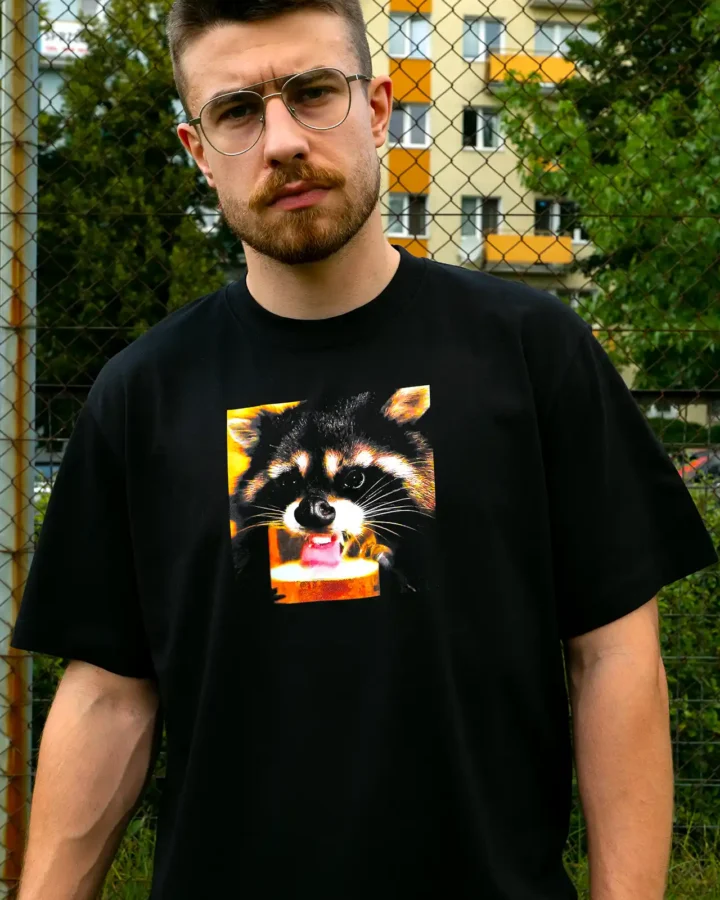 Koszulka Szop Zbychu żłopie browara oversize Koszulka Szop Zbychu żłopie browara oversize