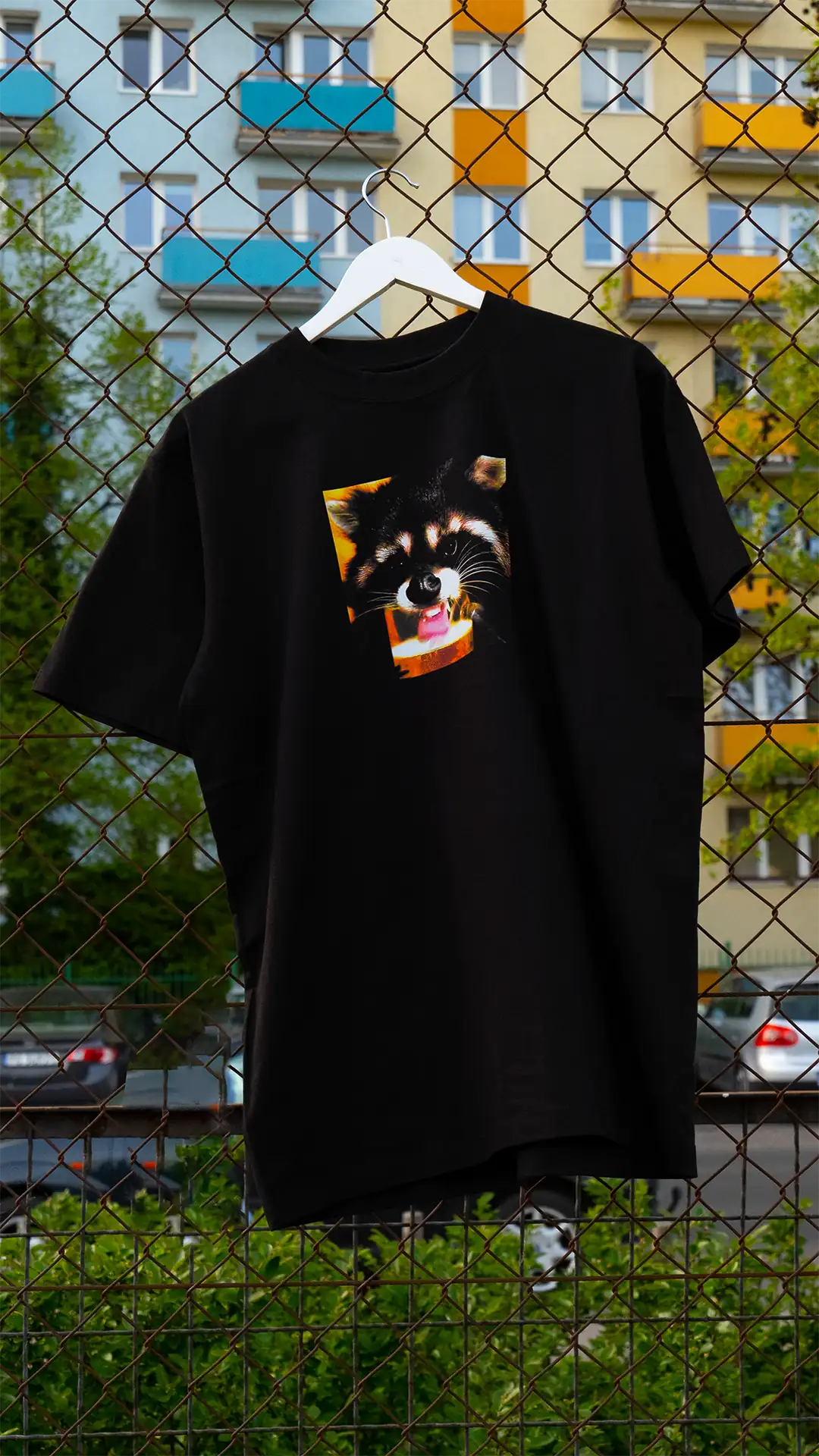 Koszulka Szop Zbychu żłopie browara oversize Koszulka Szop Zbychu żłopie browara oversize