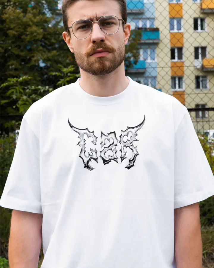 Koszulka CZR chrom Vol. 2 biała oversize [limitowana]