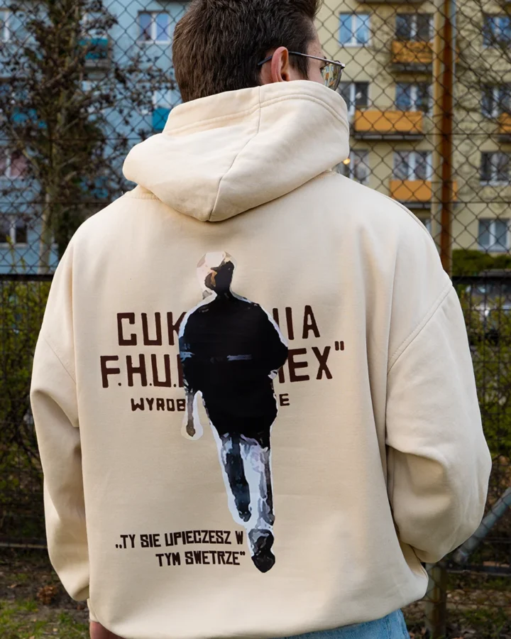 Bluza Orzeł Tribute oversize KREMOWA [limitowana]