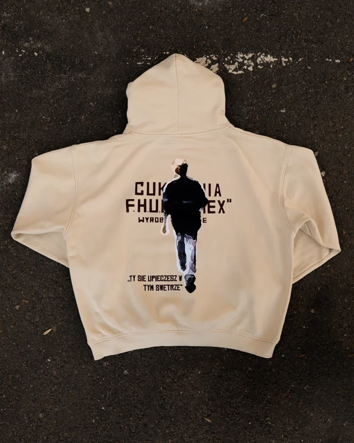 Bluza Orzeł Tribute oversize KREMOWA [PREORDER]