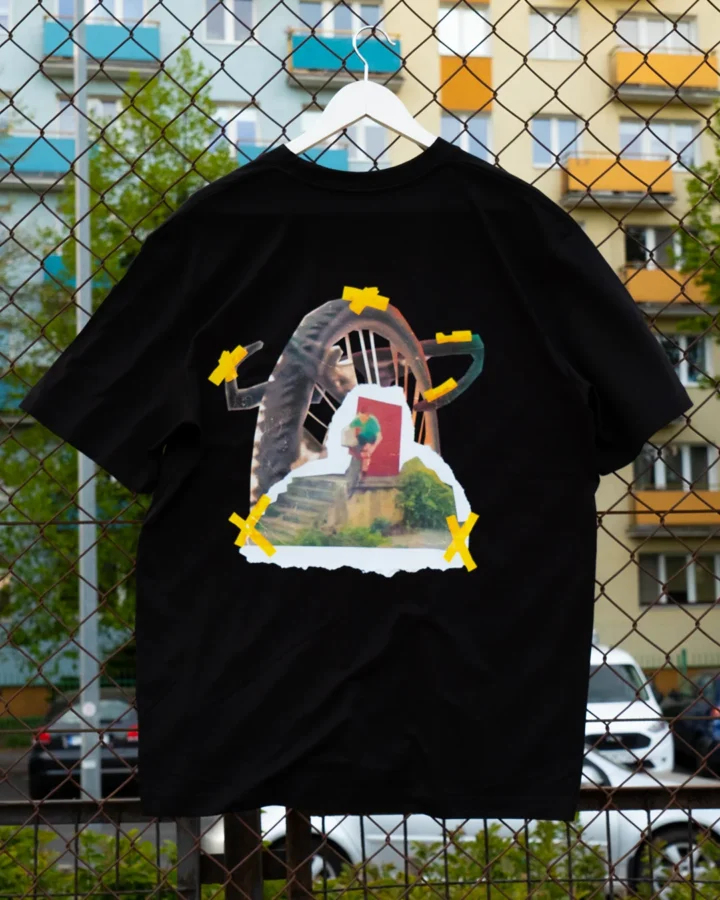 Koszulka Paweł Jumper Tribute oversize czarna [limitowane 50szt]